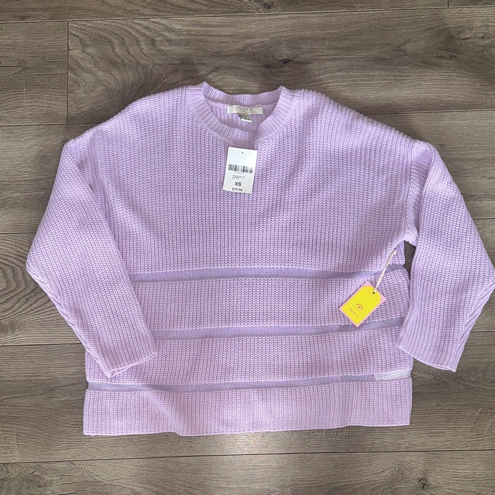 Forever 21 Light Purple Women's Sweater